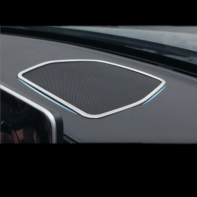 

Car styling Audio Speaker Dashboard Loudspeaker Cover Stickers Trim Accessories LHD For Mercedes Benz C Class W205 C180 C200