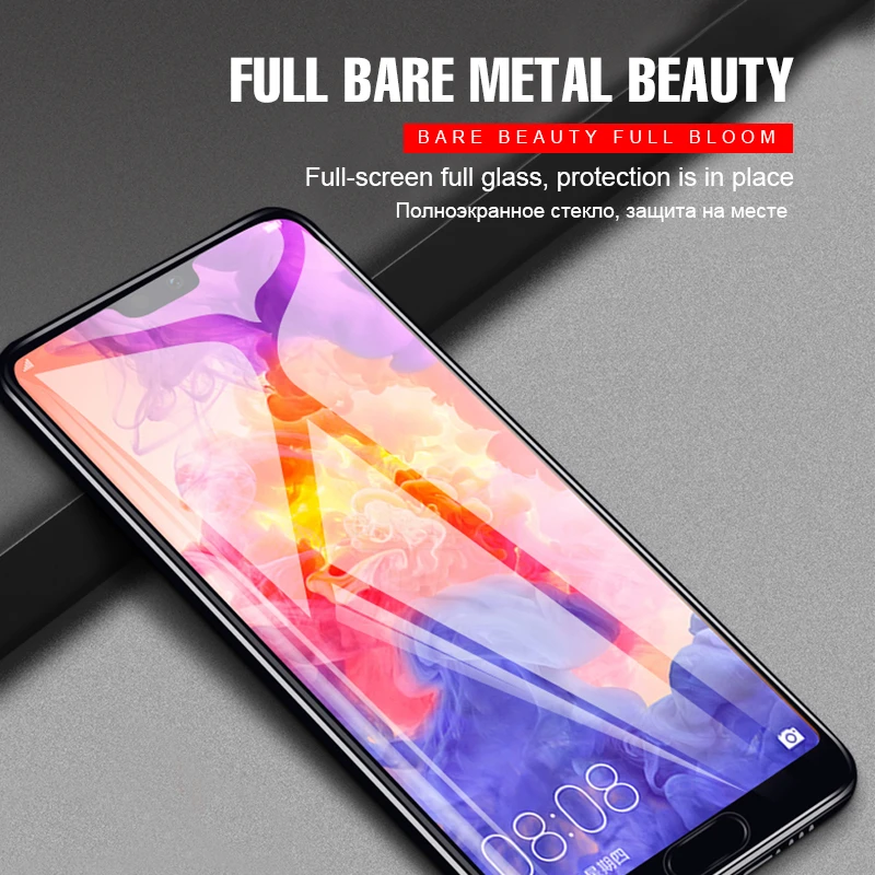 

9D Protective Glass For Huawei P20 Lite Honor 10 8 9 Lite Full Cover For Huawei P20 Pro Screen Protector Tempered Glass Film
