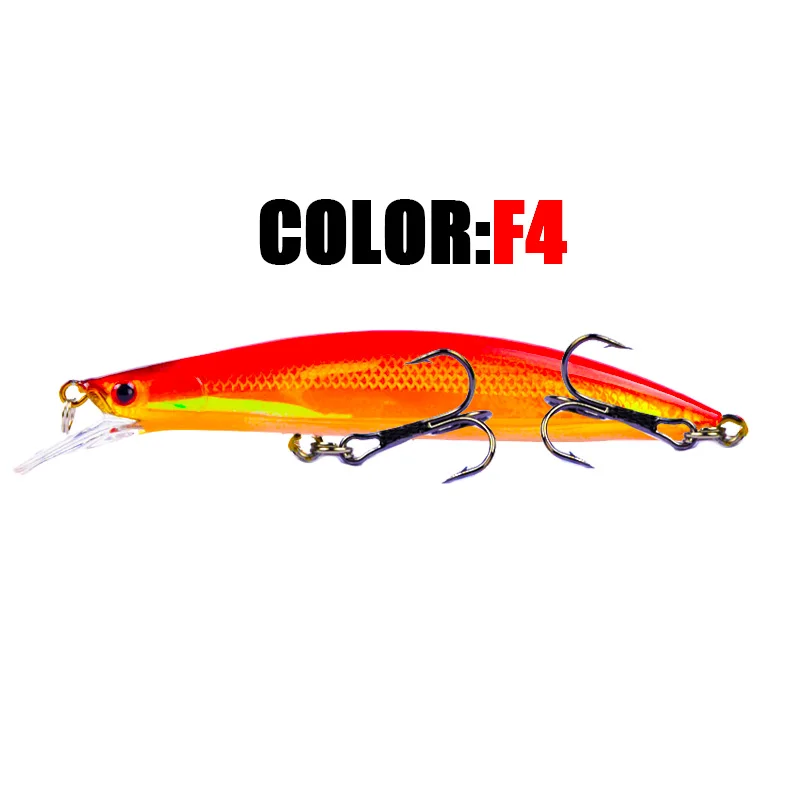 1 шт. тонущий гольян жесткая рыболовная приманка гремучая Воблер для щуки