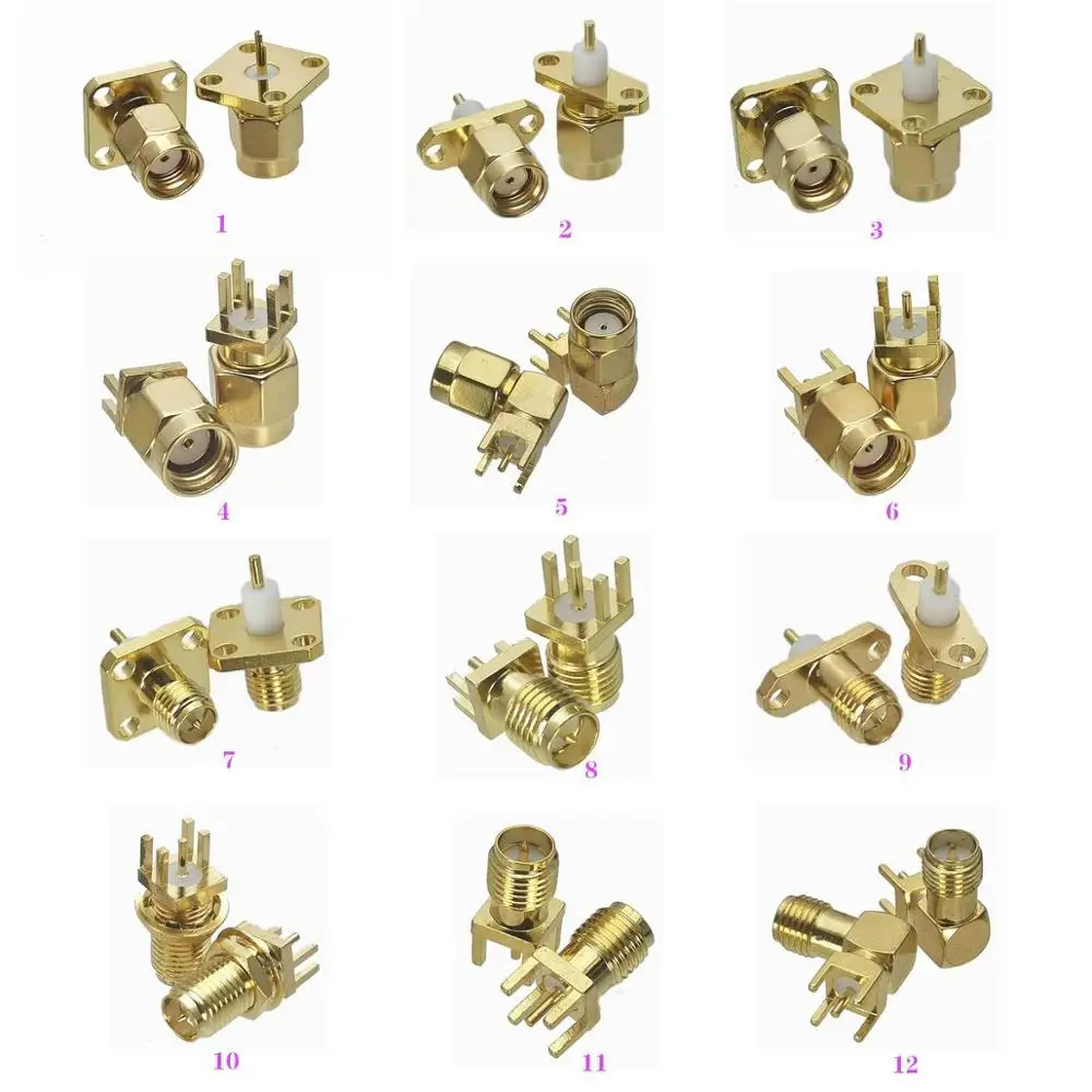 1 шт. штепсельная вилка типа папа мама фланец|Соединители| |