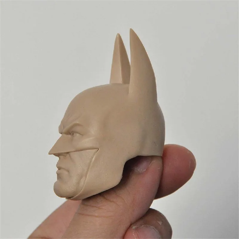Неокрашенная голова летучей мыши в масштабе 1/6 модель для экшн-фигурки