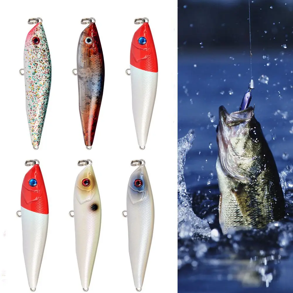 

8cm 14g Sinking Minnow Wobblers Fishing Lures Trout Artificial plastic Hard Bait Jerkbait Crankbait Bass Fishing Tackle