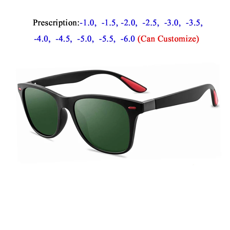 Модные поляризованные солнцезащитные очки для мужчин и женщин близорукости с