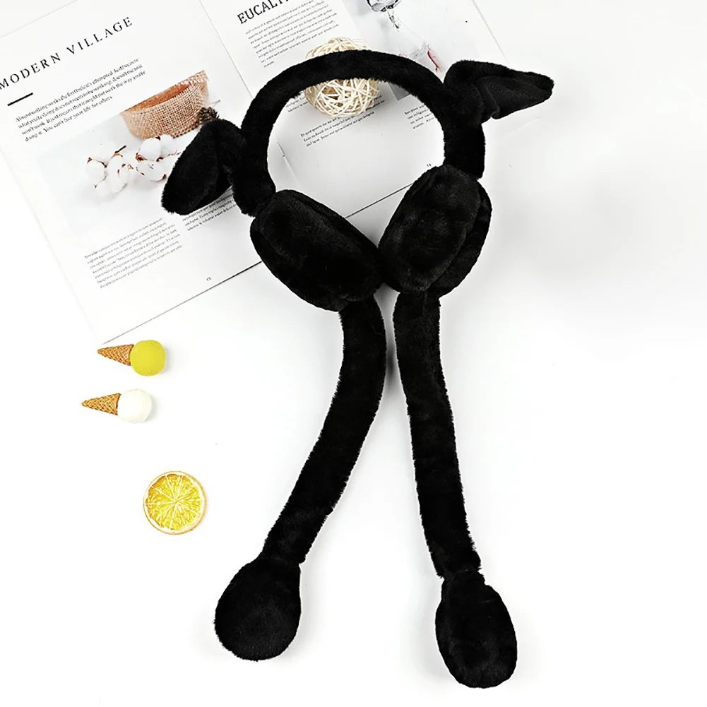 

Воздухопроницаемые подарки, защитные наушники, дорожные зимние тренировочные повязки на голову с имитацией кролика, портативные теплые ак...