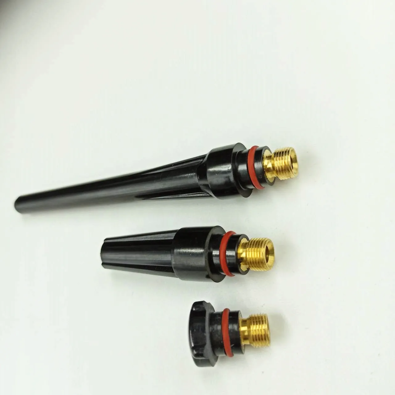 3pcs Long/Medium/Short Back Cap 57Y02 57Y03 57Y04 For Tig WP-17/18/26 Series Welding Torch Accesories