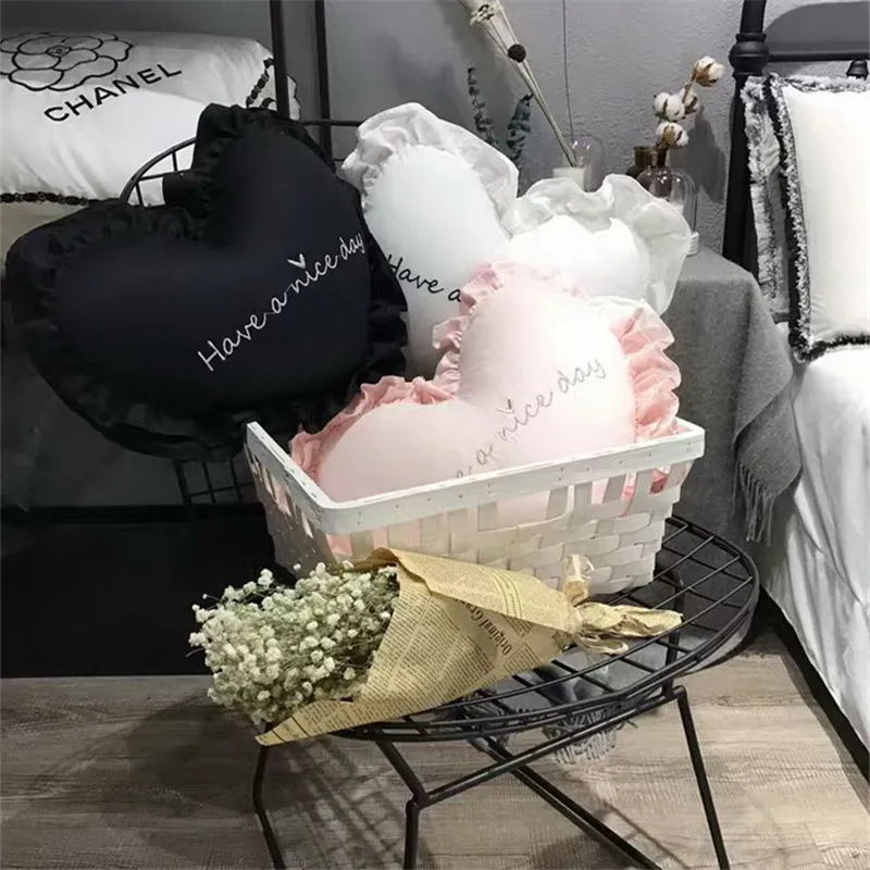 Декоративные подушки с вышивкой Falbala для дивана стульев декоративные подушка в