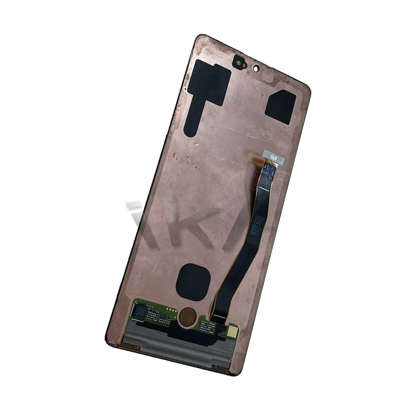 Pantalla LCD t&aacute;ctil de 100% pulgadas para SAMSUNG Galaxy S10 Lite G770F, montaje de digitalizador con herramientas gratuitas, color blanco/Negro, probado al 6,7-2