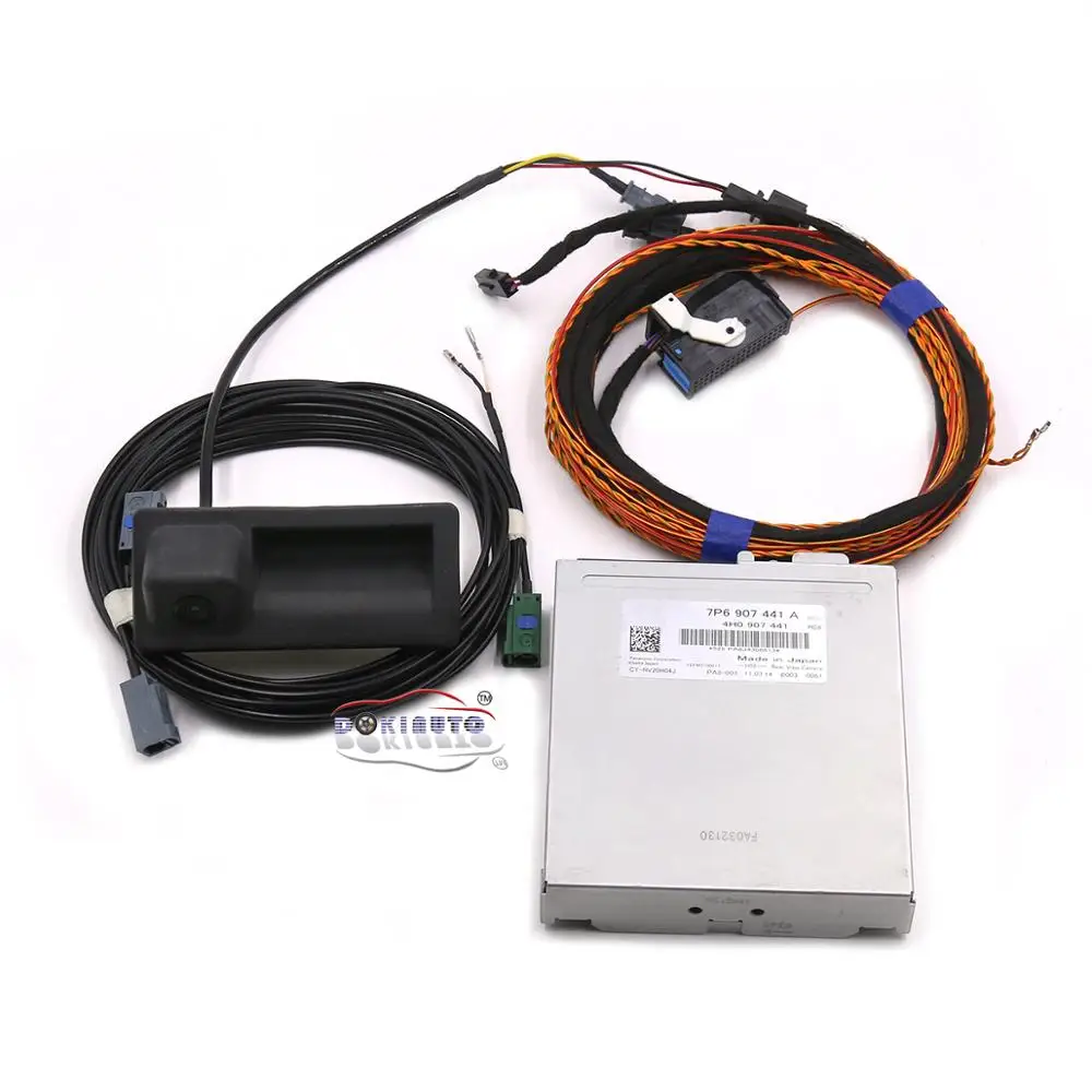 Б/у модуль 7P6 907 441 A RVC комплект камеры заднего вида для VW Touareg 7P6907441A|Камеры авто| |