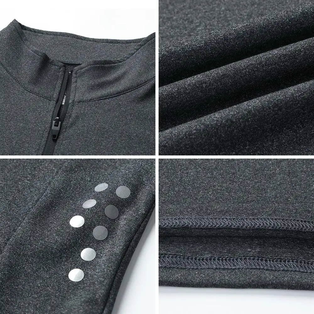 Men's Dry Fit Compression Shirt Fitness Rashguard Short Sleeves Running Clothes Gym T Shirt Sport Football Muscle Shirts Men