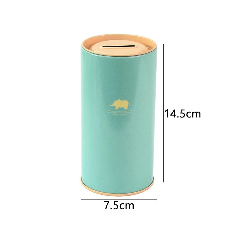 Копилка для денег жестяная копилка монет мультяшная детей детская игрушка