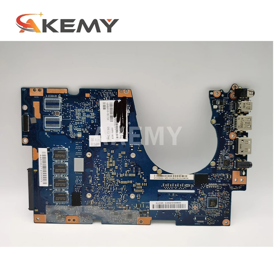 UX303UA материнская плата i5-6200 процессор 4 Гб RAM для For Asus ZenBook UX303U UX303UB ультрабук тест |