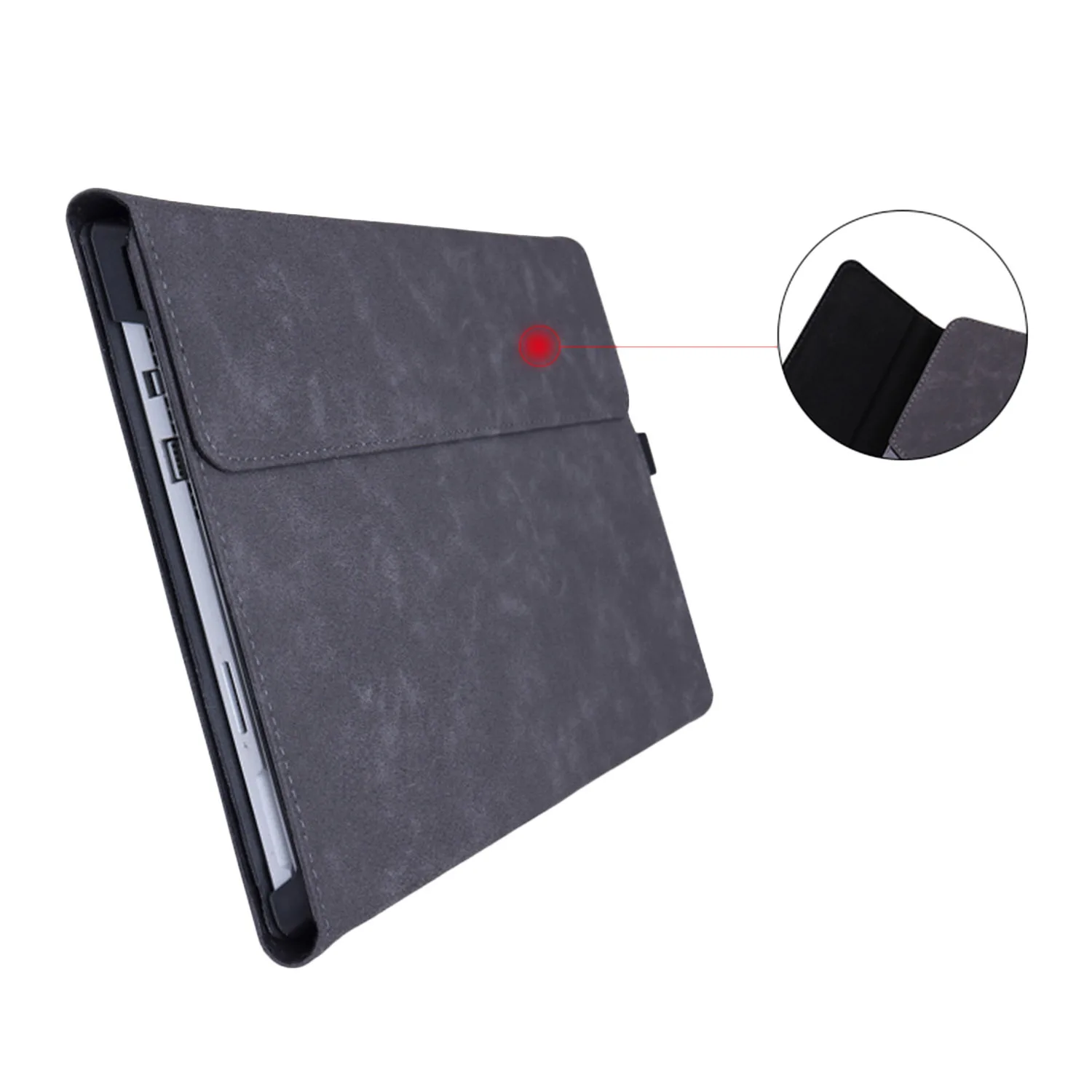 Besegad модный ультратонкий защитный чехол из искусственной кожи с магнитной