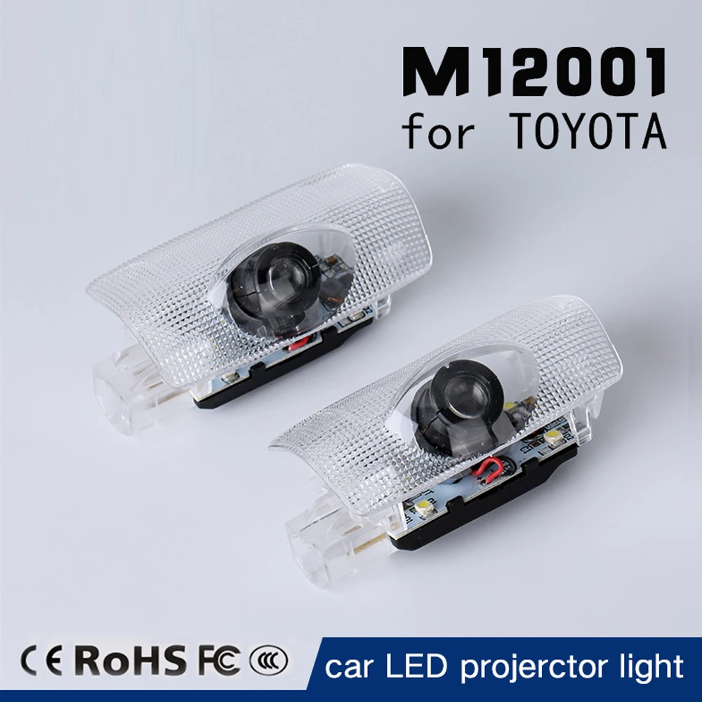 2 шт. Автомобильные светодиодные лампы для двери 40 светодиодный светильник