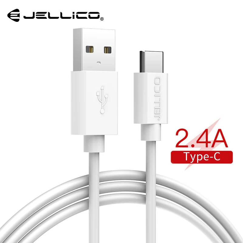 Кабель Jellico USB Type C для телефона шнур передачи данных типа c кабель быстрой зарядки