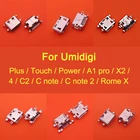 2 шт. Микро Док-станция зарядное устройство USB зарядный порт для UMI Umidigi 4 A1 Pro C Note 2 C2 PLUS Touch Power X2 Rome X S3 PRO
