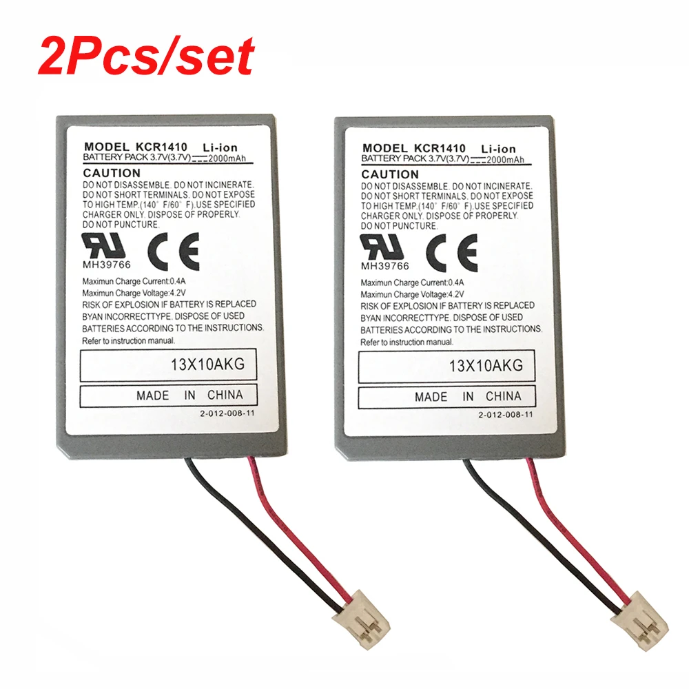 2Pcs/set 2000mAh Gamepad Battery for Sony PS4 Wireless Bluetooth Controller Dualshock 4 battery | Электроника