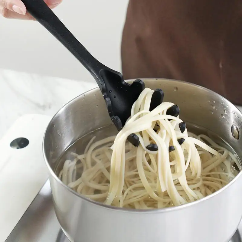 Новинка 1 шт. черный красный силиконовый инструмент для приготовления пищи набор