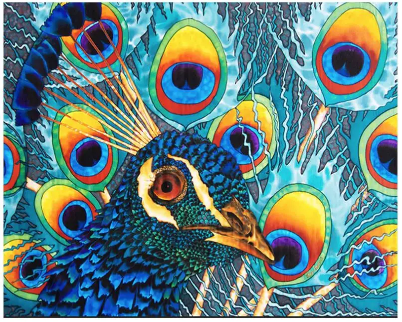 5d сделай сам алмазная живопись Павлин полная вышивка бриллианты животные