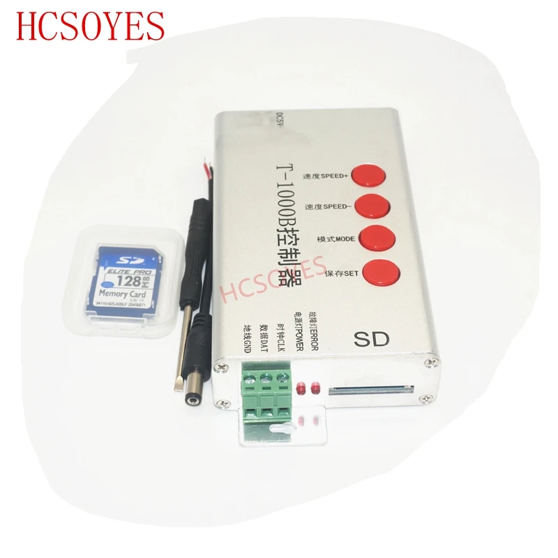 SD-карта T1000B WS2801 WS2811 WS2812B LPD6803 Светодиодная лента 8806 светодиодный