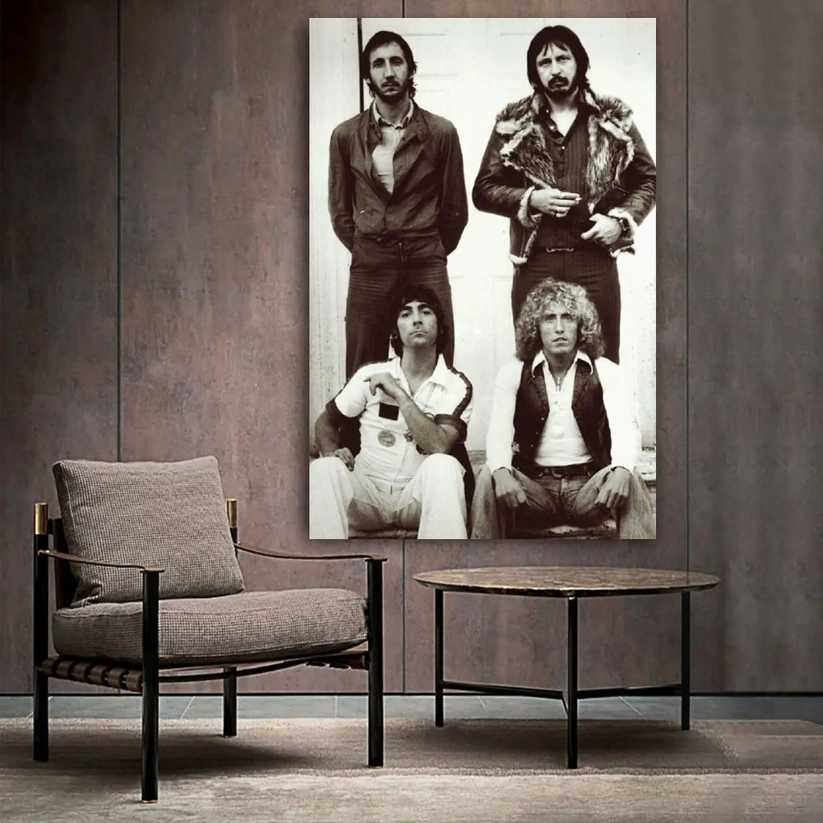 The Who Classic Rock Star постер музыкальной группы холст художественный плакат и Настенная