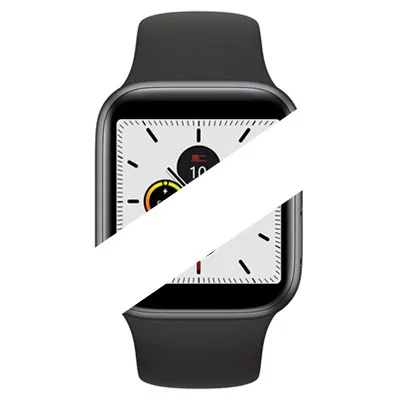 black IWO 12 умные часы серии 5 IWO12 Pro умные часы для Apple IOS Android 44 мм и 40 мм ЭКГ монитор сердечного ритма PK iwo 11 8 plus 10 - Цвет: black