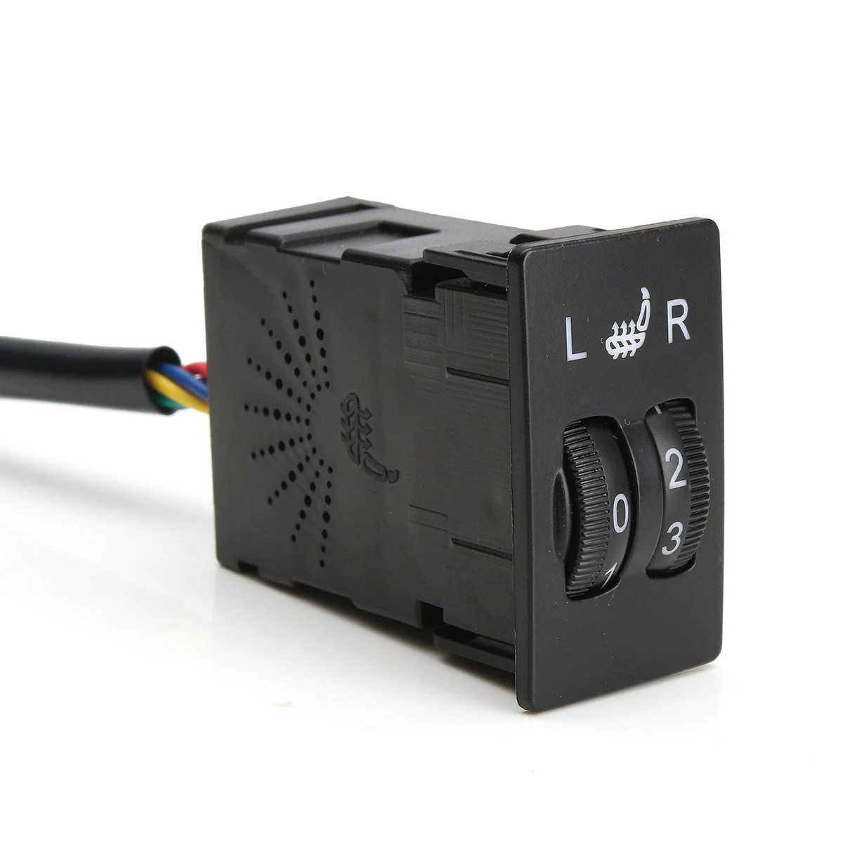 2 сиденья 4 колодки Универсальный подогреваемый подогрев сидений из углеродного