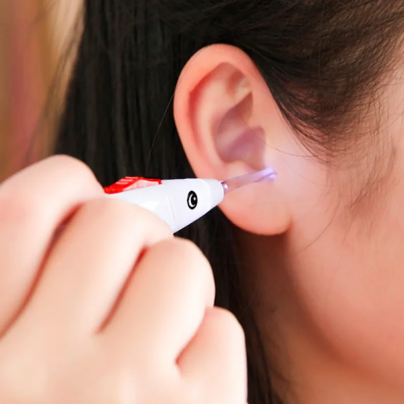 Уход за ребенком Ушная ложка светодиодный светильник детская чистка ушей Ложка