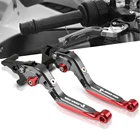 Мотоциклетный аксессуар CNC, алюминиевые регулируемые складные рычаги тормоза и сцепления для Aprilia Tuono 2003-2007 Tuono R TuonoR 2003-2009