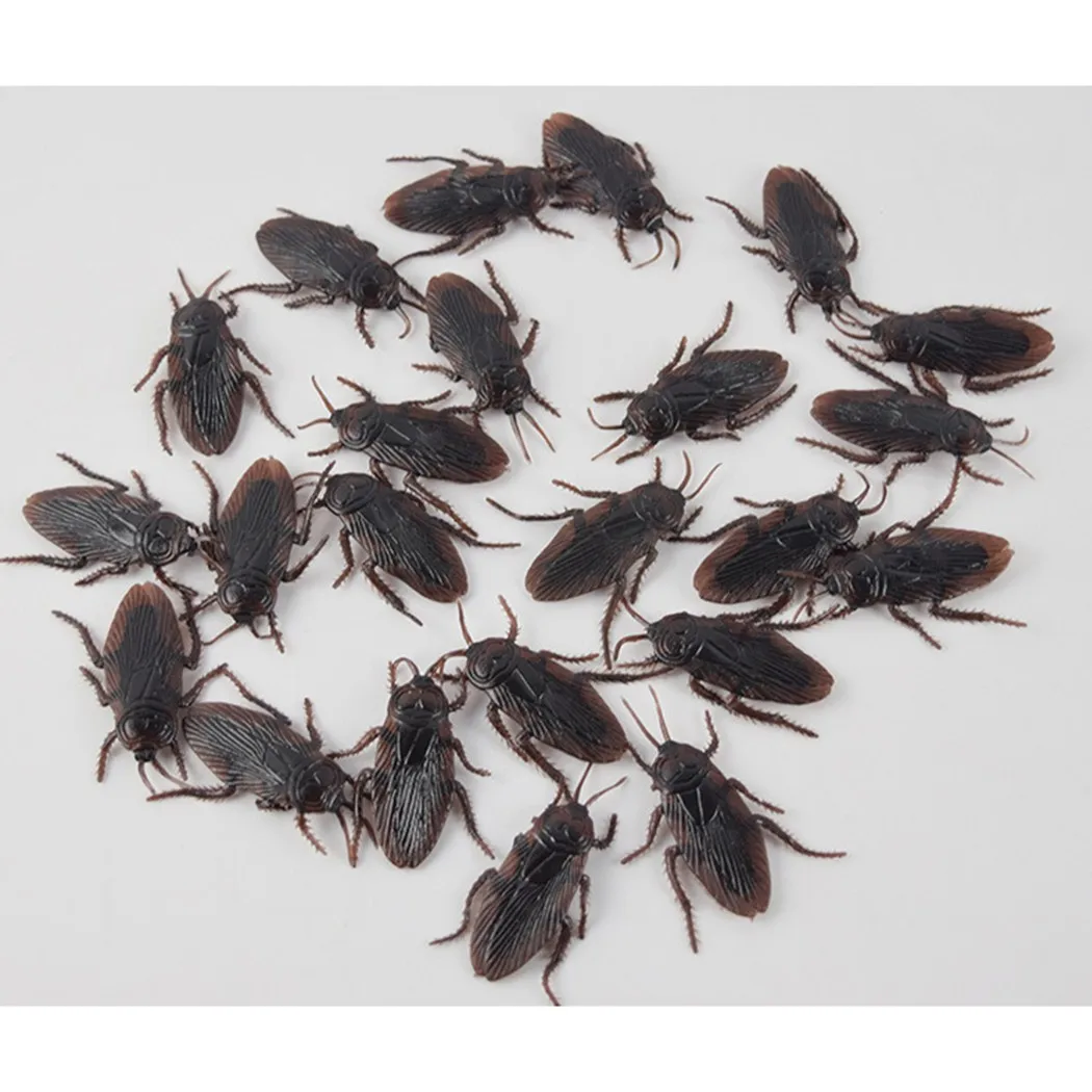 

Roach Fake Cockroaches Spare Parts Tool Toy 20 Accessories Fools Joke