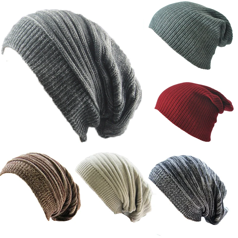 

Warm Knitted Winter Cap Hat for Women Men Unsiex Solid Color Beanie Hat Bonnet Femme Skullies Beanies Male Chapeu Masculino