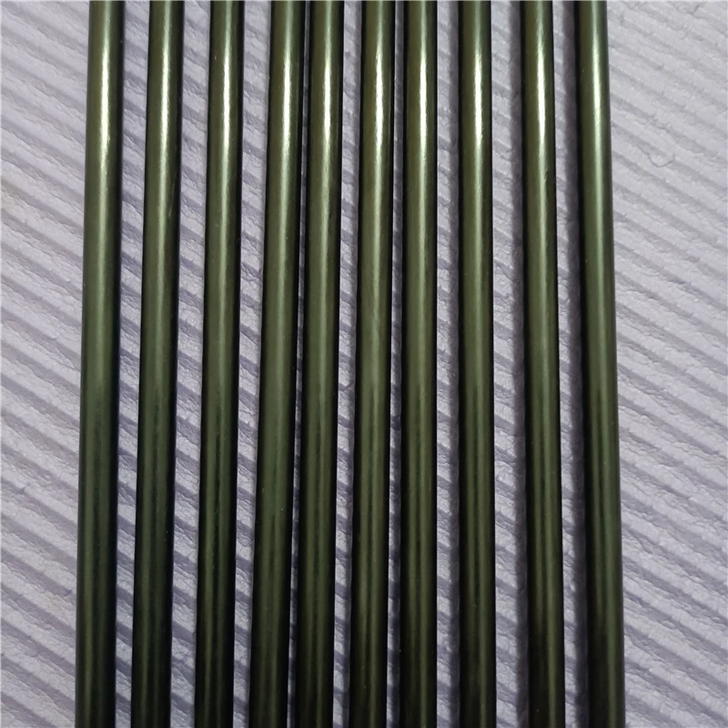 2PCS Black Glass Fiber Rod Diameter 8mm 8.5mm Fiberglass Elastic Insulation Rods Model Material Lenght 75mm | Игрушки и хобби