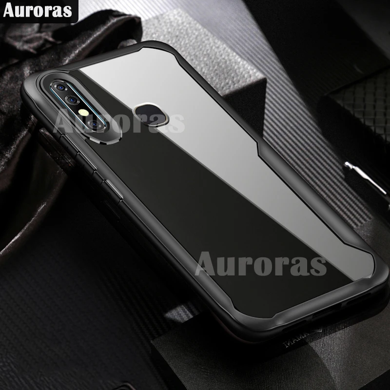Auroras для Infinix Hot 8 чехол официальный противоударный прозрачный с мягкой рамкой чехол для infinix hot8 анти-осень чехол с "воздушной подушкой"