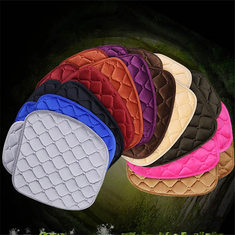 melhor Capa De Assento Do Carro Frente Traseira Conjunto Almofada Do Assento De Pelúcia Não Slide Inverno Protetor Automático Esteira Manter Quente Universal Apto Caminhão Suv Van