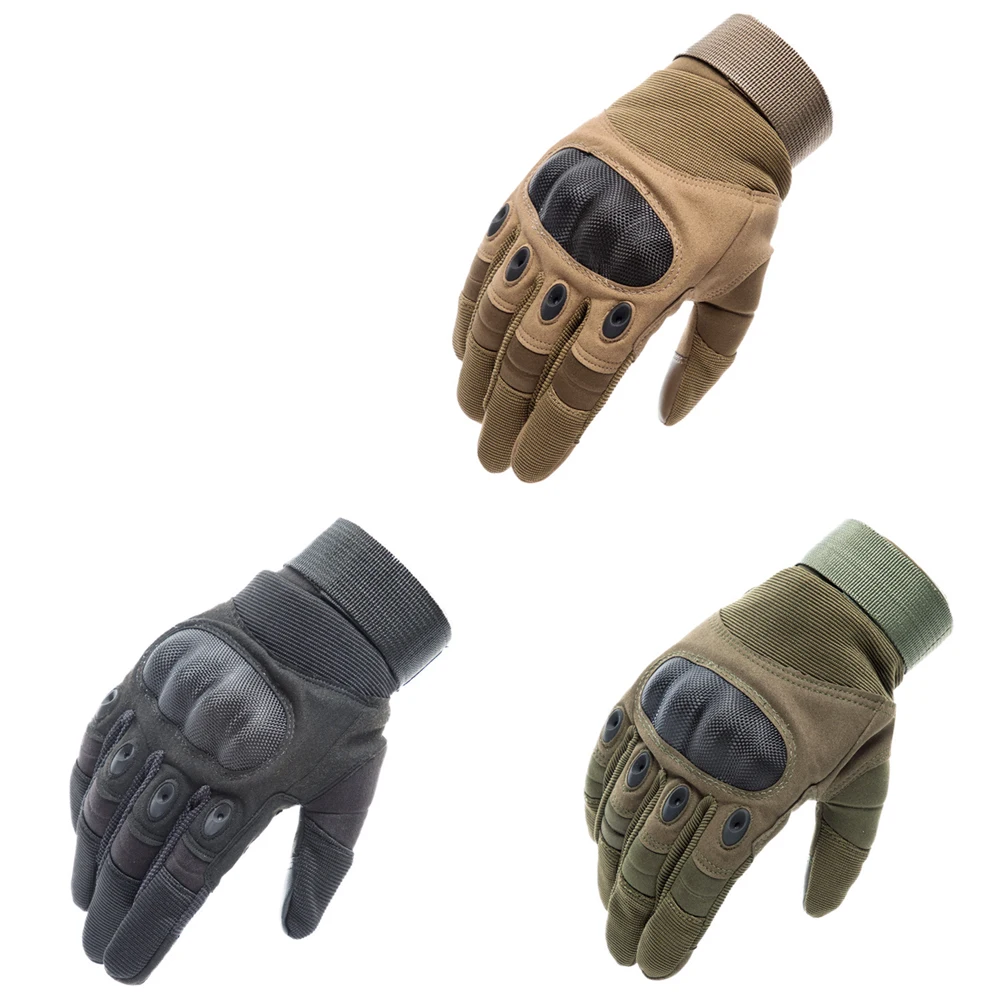 

Tactical Gloves Hunting Military Men Full Finger Knuckles Glove Antiskid Screen Touch for Shooting Airsoft Motos Cycling Outdoor