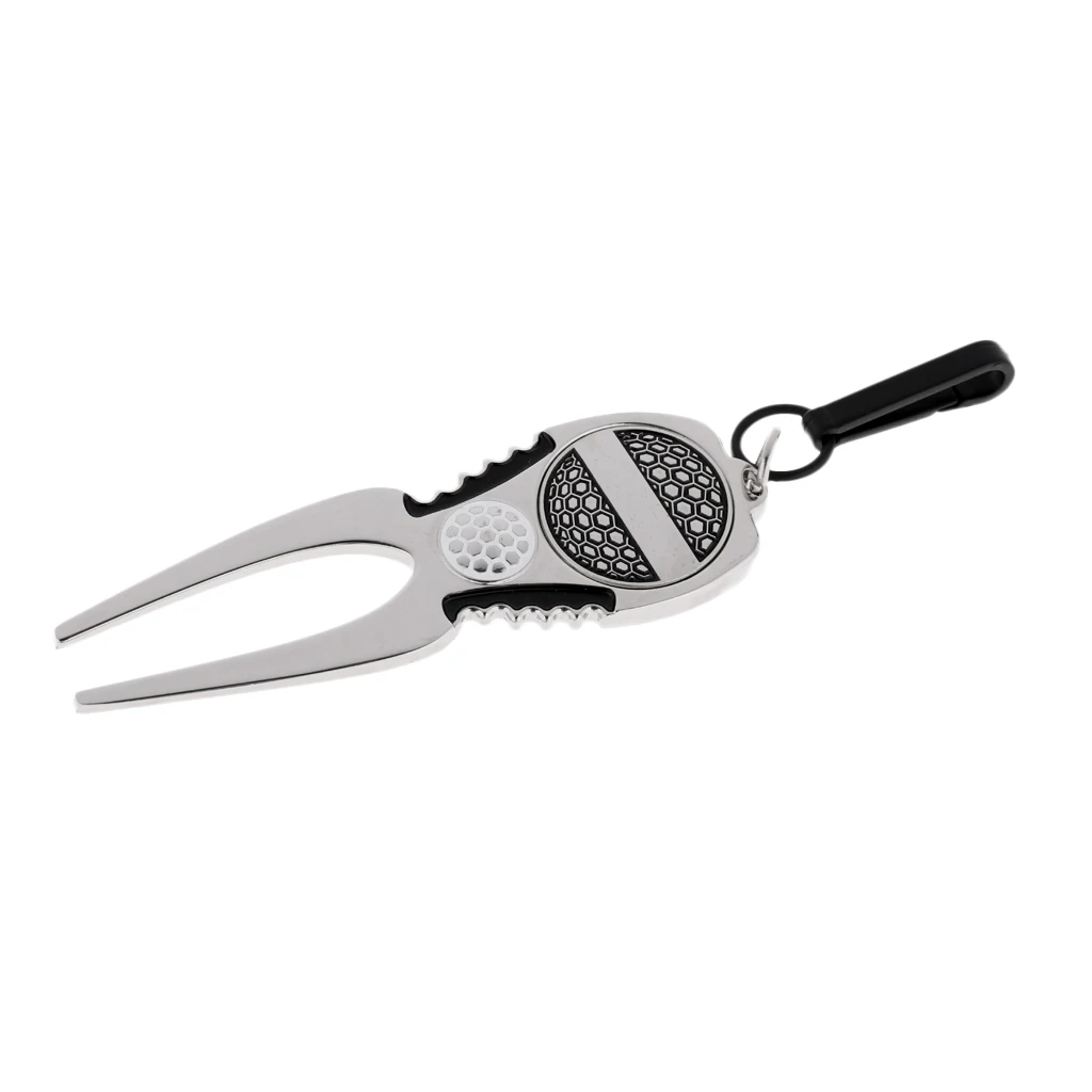 

Non-slip Golf Pitch Repair Divot Tool and Magnetic Ball Marker Random Color