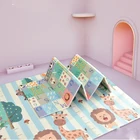 Ковер детский складной детский игровой коврик Детская комната Декор дома 1 см из толстой ткани для малышей, коврик для купания, детский коврик игра головоломки игрушки