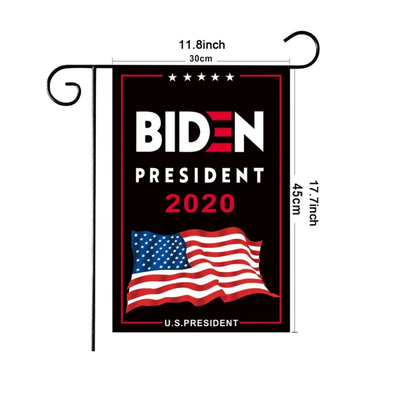 

2020 Biden Garden Flag For President Double Sided Premium Fabric Outdoor Decoration Banner For Yard Lawn