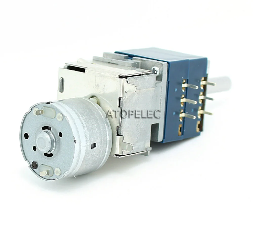 Япония ALPS RK27 100KAX2 моторизованная стереосистема двойной потенциометр 100K 2