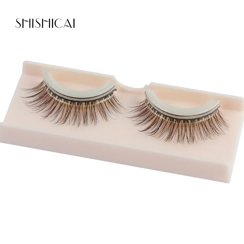 1 пара 3D норковые накладные ресницы самоклеющиеся макияж для глаз длинные