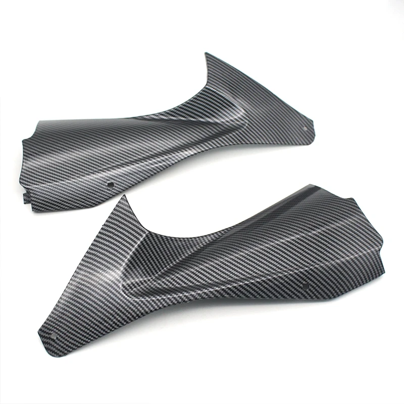 

Боковая крышка воздуховода мотоцикла обтекатель вставка часть для Yamaha YZF R6 YZF-R6 2006 2007 углеродное волокно