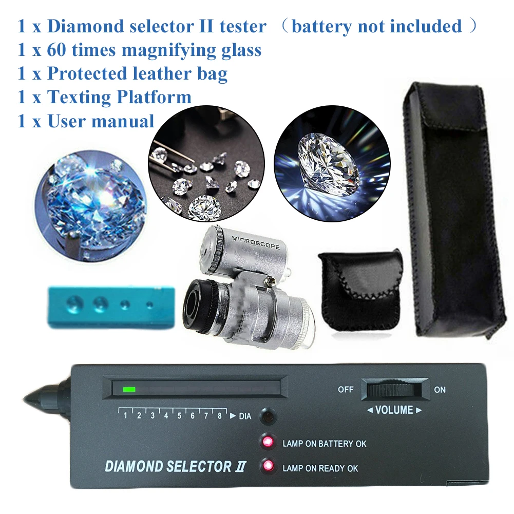 

Calibration Gemstone Testing Kit Gold Tester Digital Electronic device