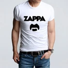 Летняя мода эксцентричная рок-икона Франк Zappa Забавные футболки с принтом Мужские повседневные футболки с коротким рукавом футболки