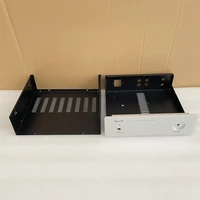 26080250mm s260 amplifier chassis enclosure diy box preamp chassis cold rolled plate aluminum alloy amplifier case shell