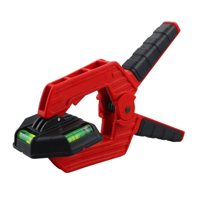 

3 дюйма сверхмощный пружинный зажим с спиртовыми уровнями для деревообработки зажимной зажим 40JE