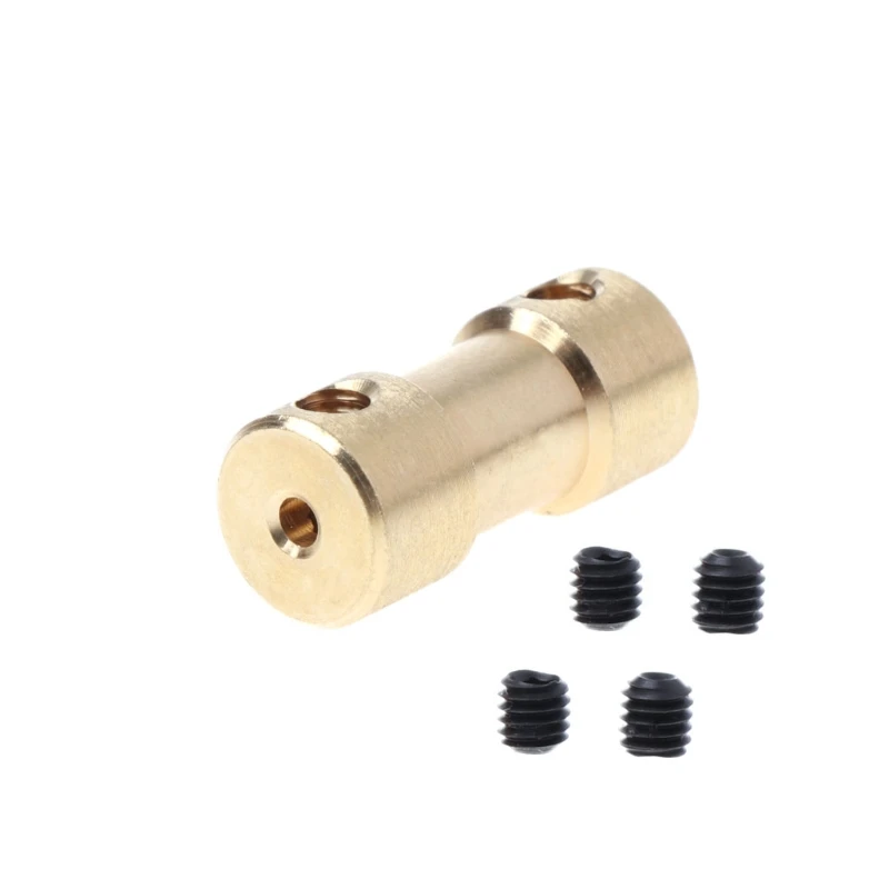 

C90D 2-5mm Motor Copper Shaft Coupling Coupler Connector Sleeve Adapter US
