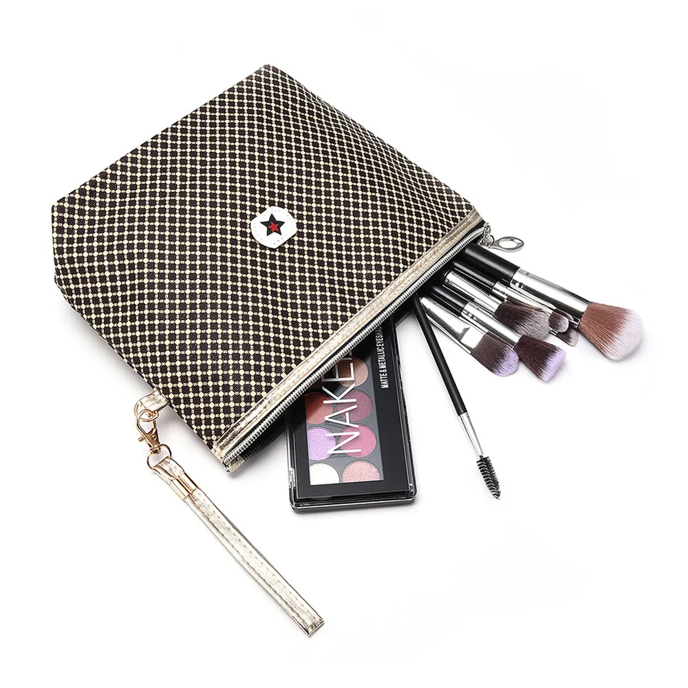 Косметичка для макияжа Idea косметичка с объемным цветочным принтом женская