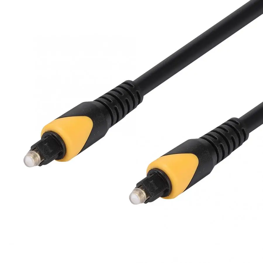5 шт. 1 м/3 3 фута для квадратного порта SPDIF Toslink оптоволоконный аудио-адаптер кабель
