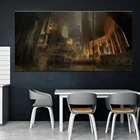 Модульная Картина на холсте для домашнего декора, 3 предмета, разрешенные 2 игры, художественная живопись, плакат на холсте для дома, оптовая продажа