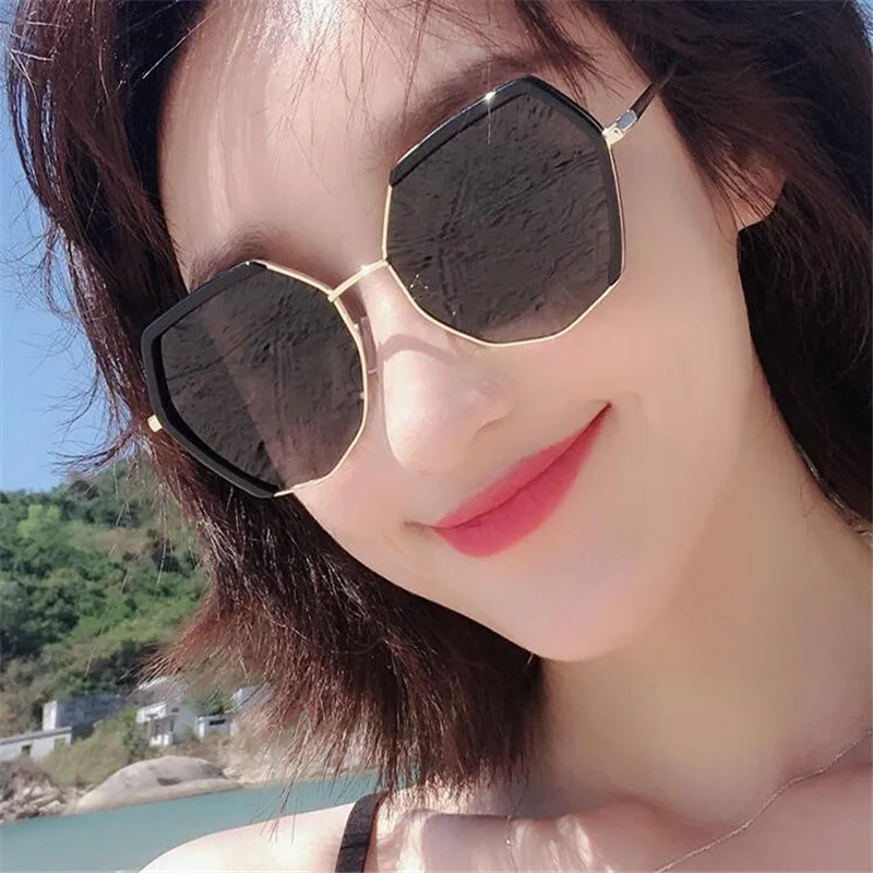 Большие солнцезащитные очки для женщин и мужчин Классические винтажные