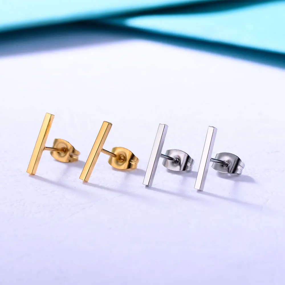 Женские серьги из нержавеющей стали 2 цвета|earrings jewelry|colorful earringsjewelry jewelry |